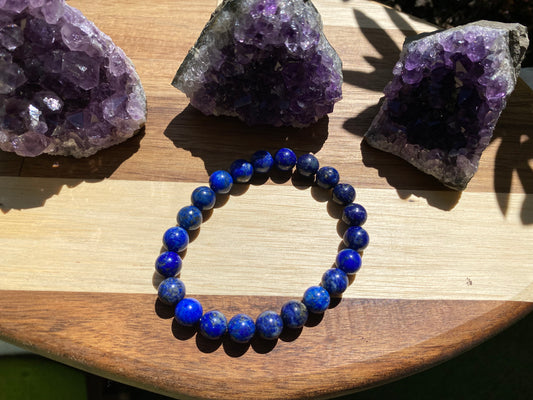 Bracelet Lapis Lazuli 8 mm