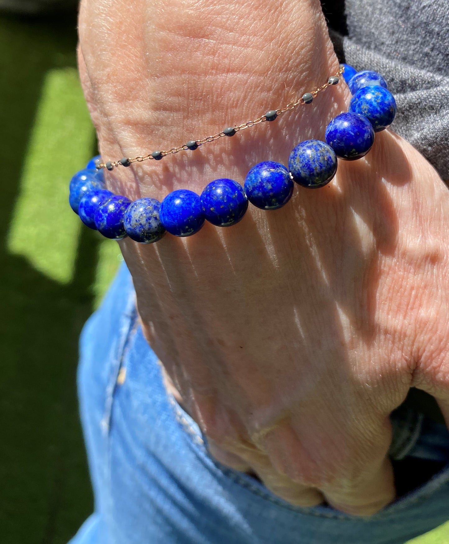 Bracelet Lapis Lazuli 8 mm