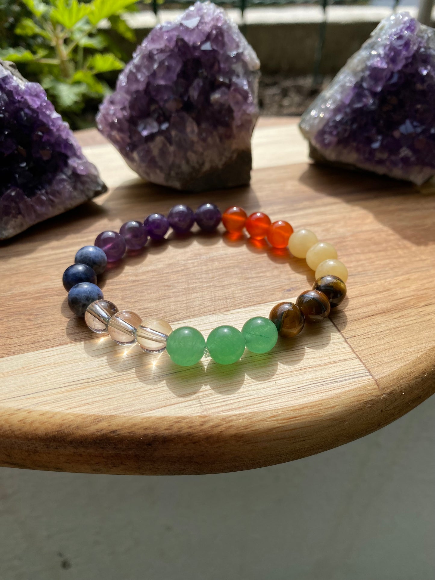 Bracelet 7 CHAKRAS 8 mm