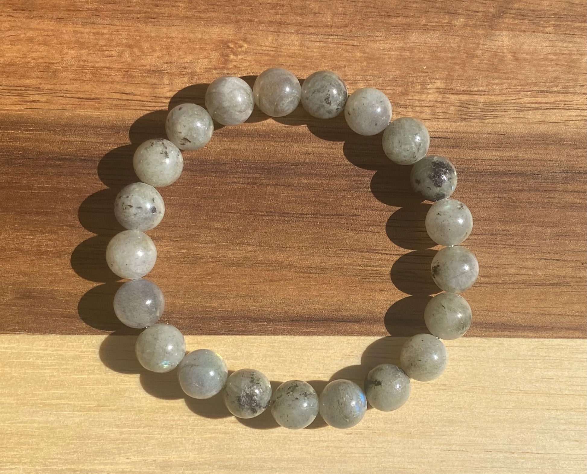 Bracelet en pierre de Labradorite 8 mm